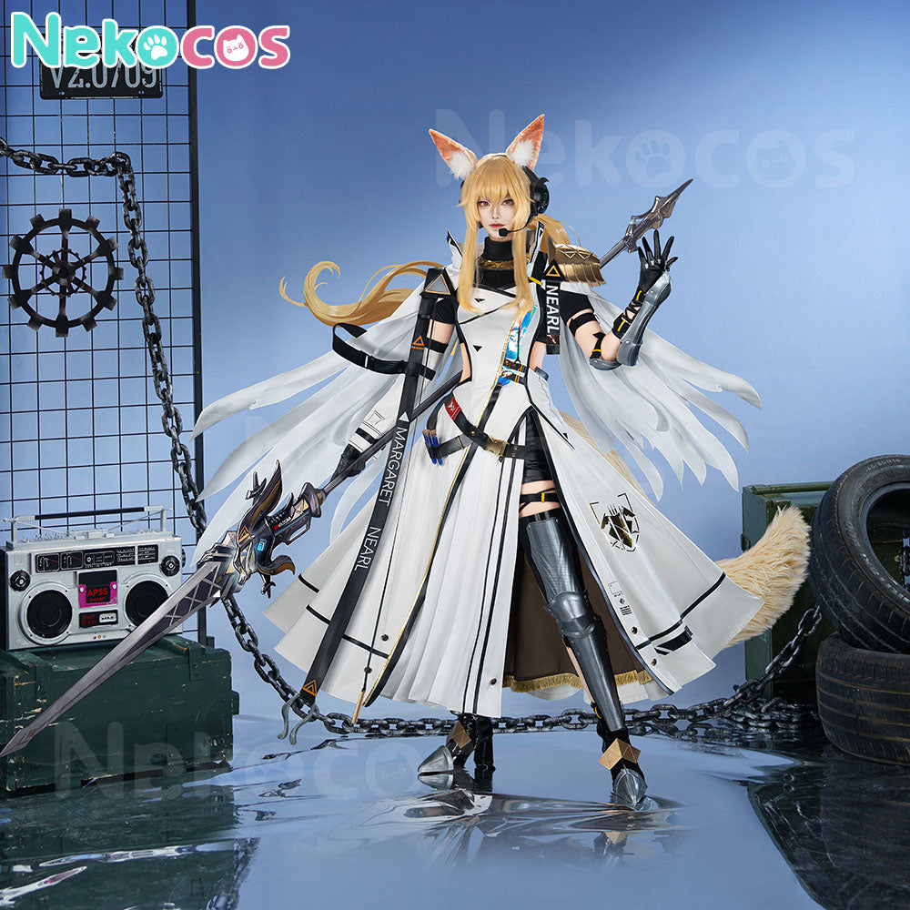 【Nekocos】Game Arknights Cosplay Nearl the Radiant Knight Cosplay Costume Premium Edition | Pre-Sale