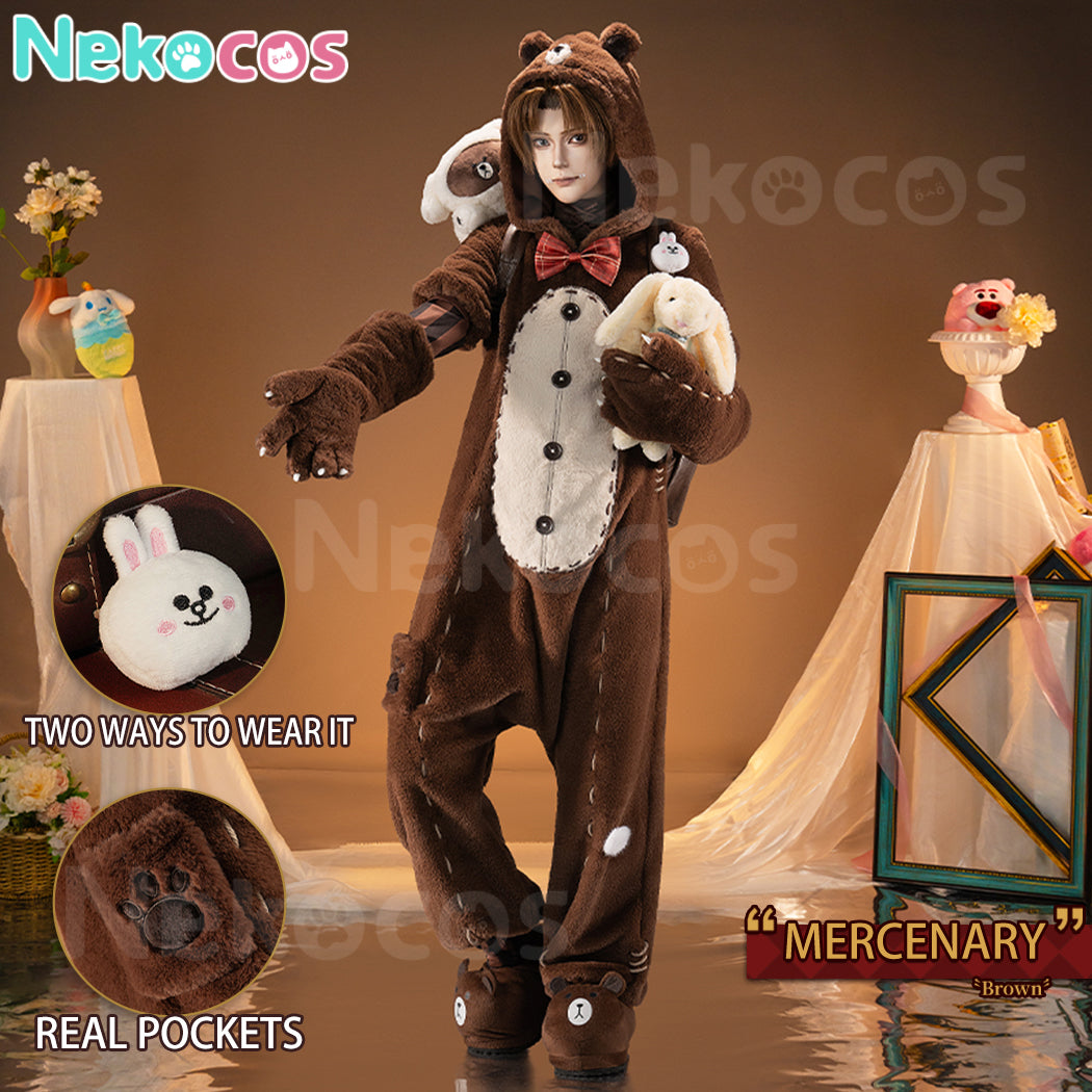 【Nekocos】Game Identity V Cosplay Mercenary Brown Cosplay Costume Premium Edition | Pre-Sale