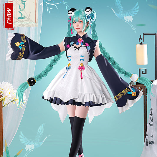 【Nekocos】Vocaloid Hatsune Miku Cosplay Hatsune Red Panda Cosplay Costume | In Stock