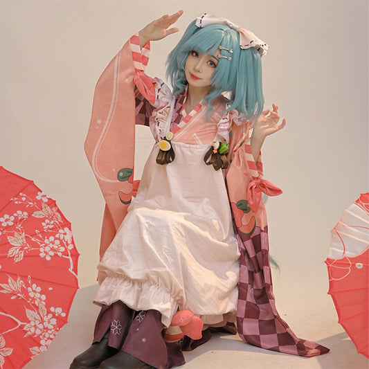 【Nekocos】Vocaloid Hatsune Miku Cosplay Miku Cosplay Costume | In Stock