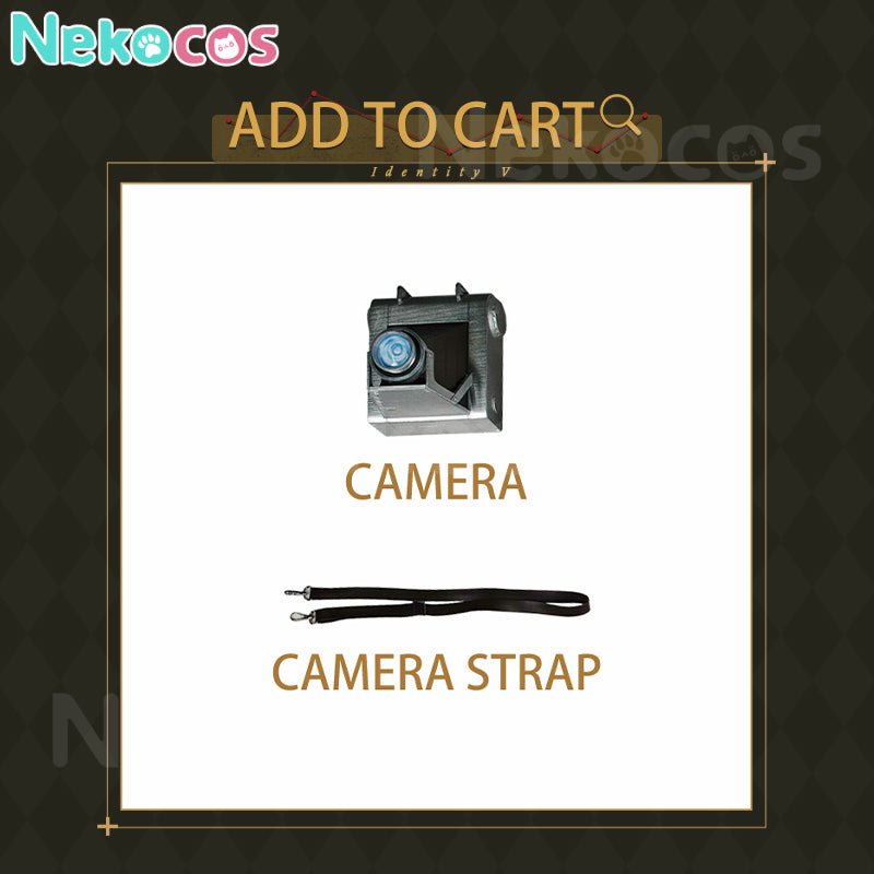 【Nekocos】Game Identity V Cosplay Journalist Reporter Cosplay Costume Premium Edition | Custom-Tailor