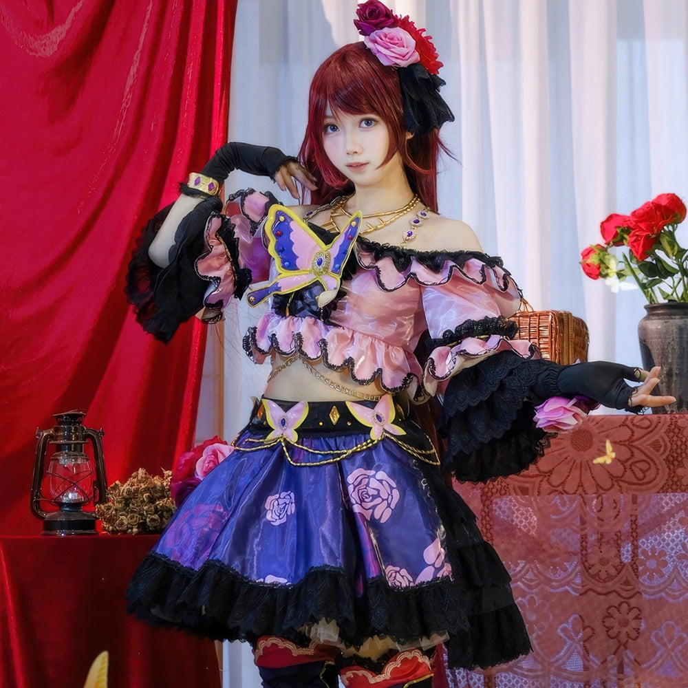 【Nekocos】Anime Aikatsu! Cosplay Shibuki Ran Cosplay Costume | Pre-Sale