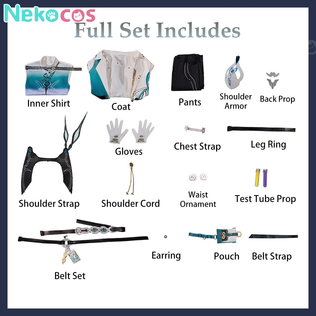 【Nekocos】Game Wuthering Waves Cosplay LUUK HERSSEN Cosplay Costume Premium Edition | Custom-Tailor