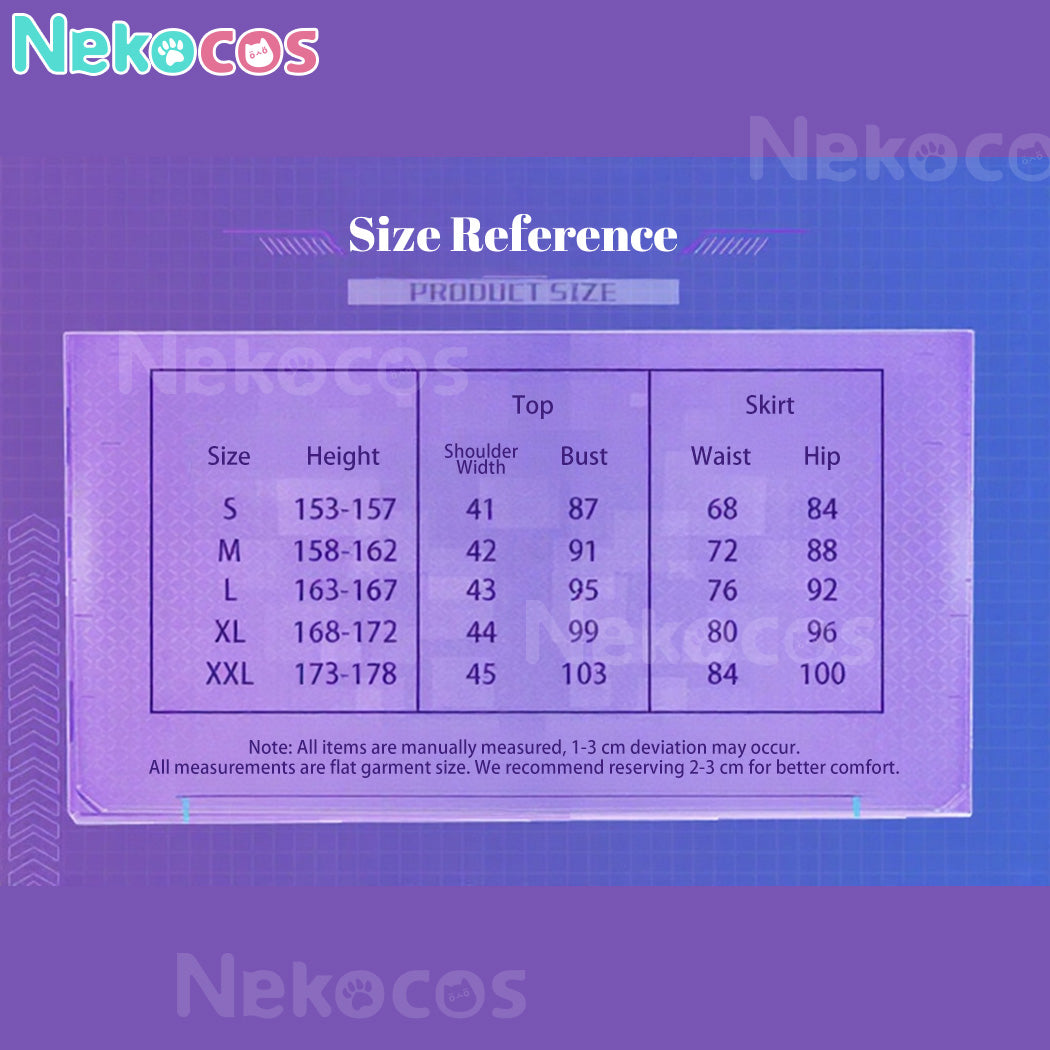 【Nekocos】Game Honkai: Star Rail Cosplay Silver Wolf Cosplay Costume Premium Edition | Custom-Tailor