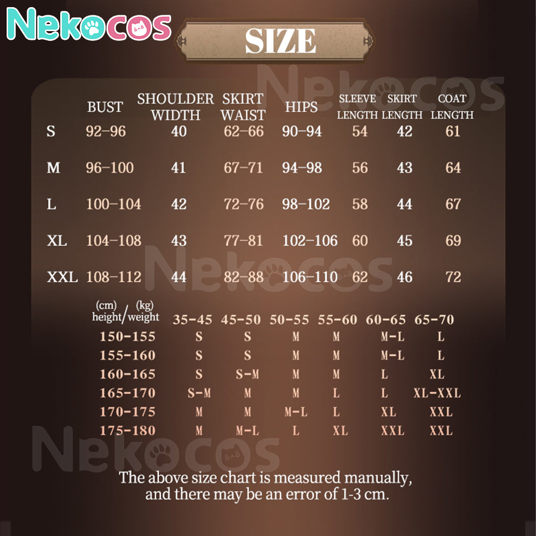 【Nekocos】Game Love and Deepspace Cosplay Evol Cosplay Costume | In Stock