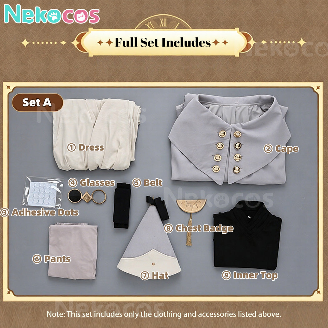 Custom-Tailored Qifrey Cosplay Costume - Nekocos Premium EditionAnime,Costume,Witch Hat Atelier