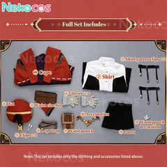 Custom Enzo Cosplay Costume - Premium Edition at NekocosCostume,Game,Roco Kingdom