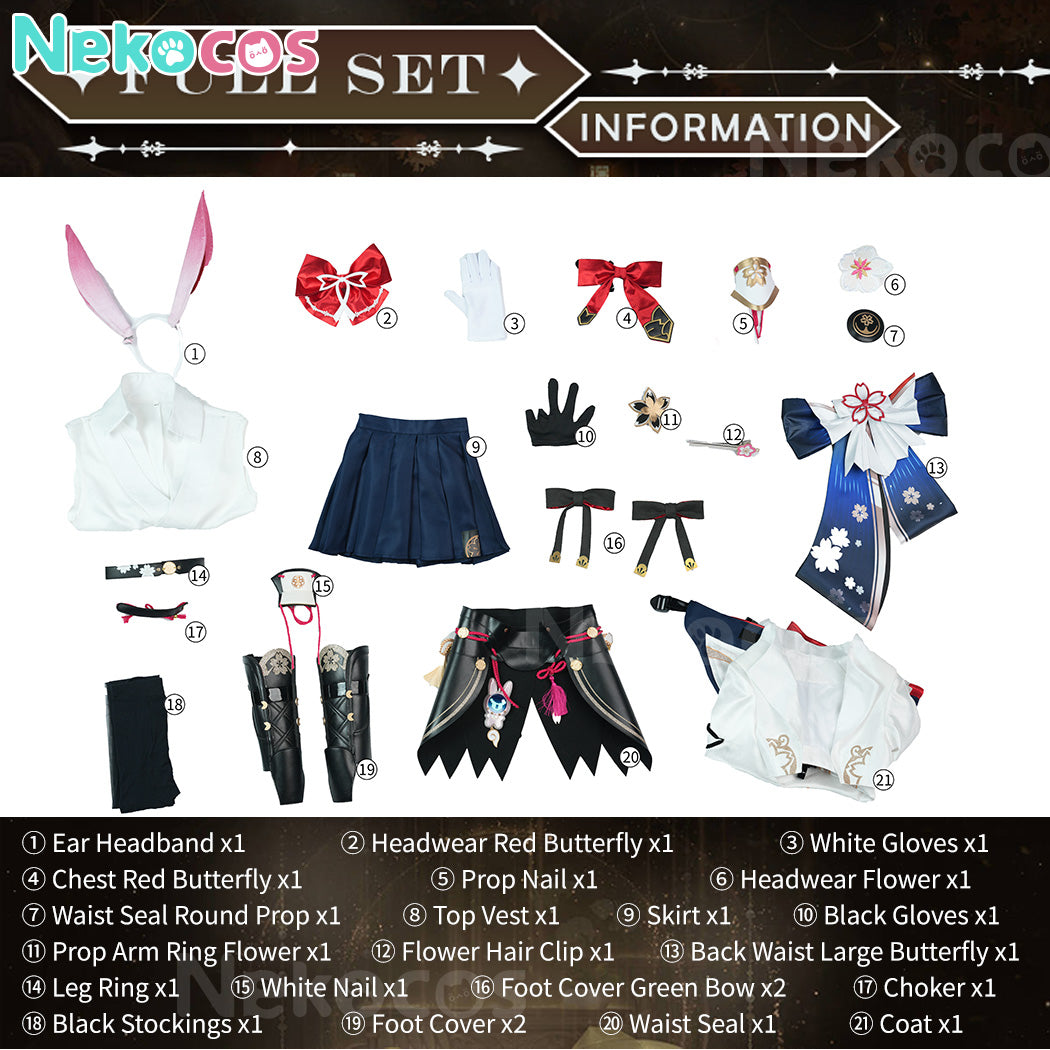 【Nekocos】Game Honkai: Star Rail Cosplay Evanescia Cosplay Costume Premium Edition | Custom-Tailor