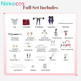 【Nekocos】Game Wuthering Waves Cosplay Hiyuki Cosplay Costume Premium Edition | Custom-Tailor