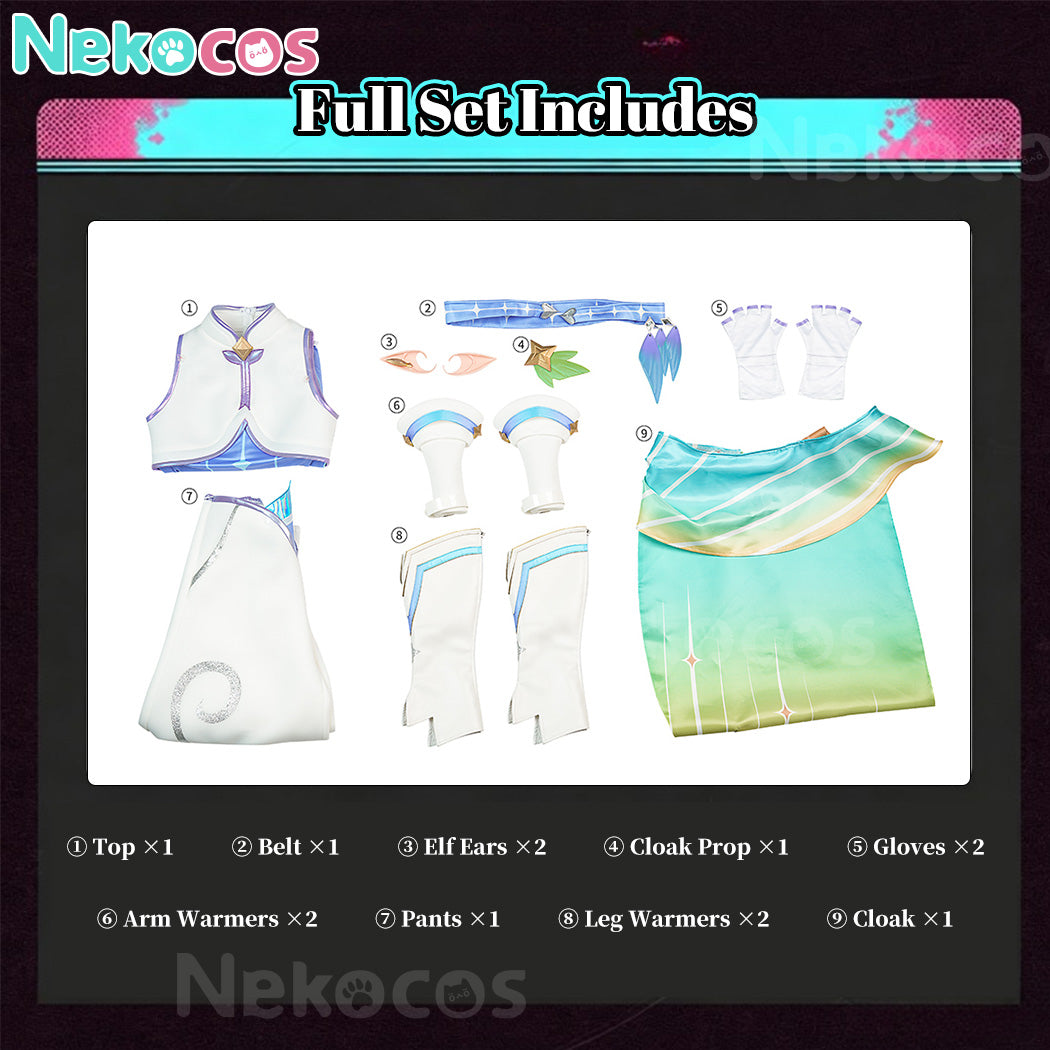 【Nekocos】Game Roco Kingdom Cosplay Iris Cosplay Costume | Custom-Tailor