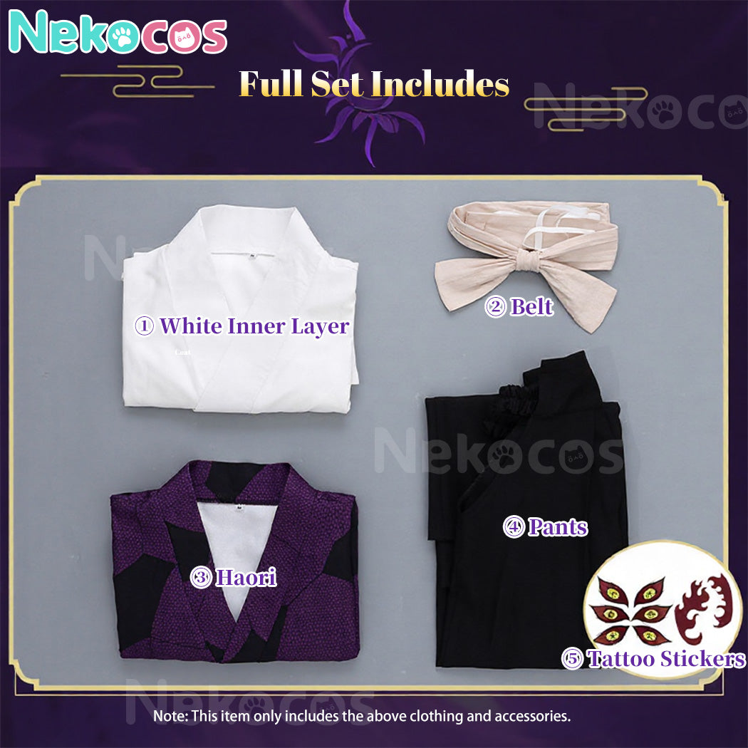 【Nekocos】Anime Cosplay Michikatsu Tsugikuni Cosplay Costume | In Stock