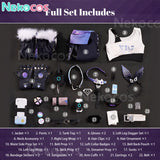 【Nekocos】Game Honkai: Star Rail Cosplay Silver Wolf Cosplay Costume Premium Edition | Custom-Tailor