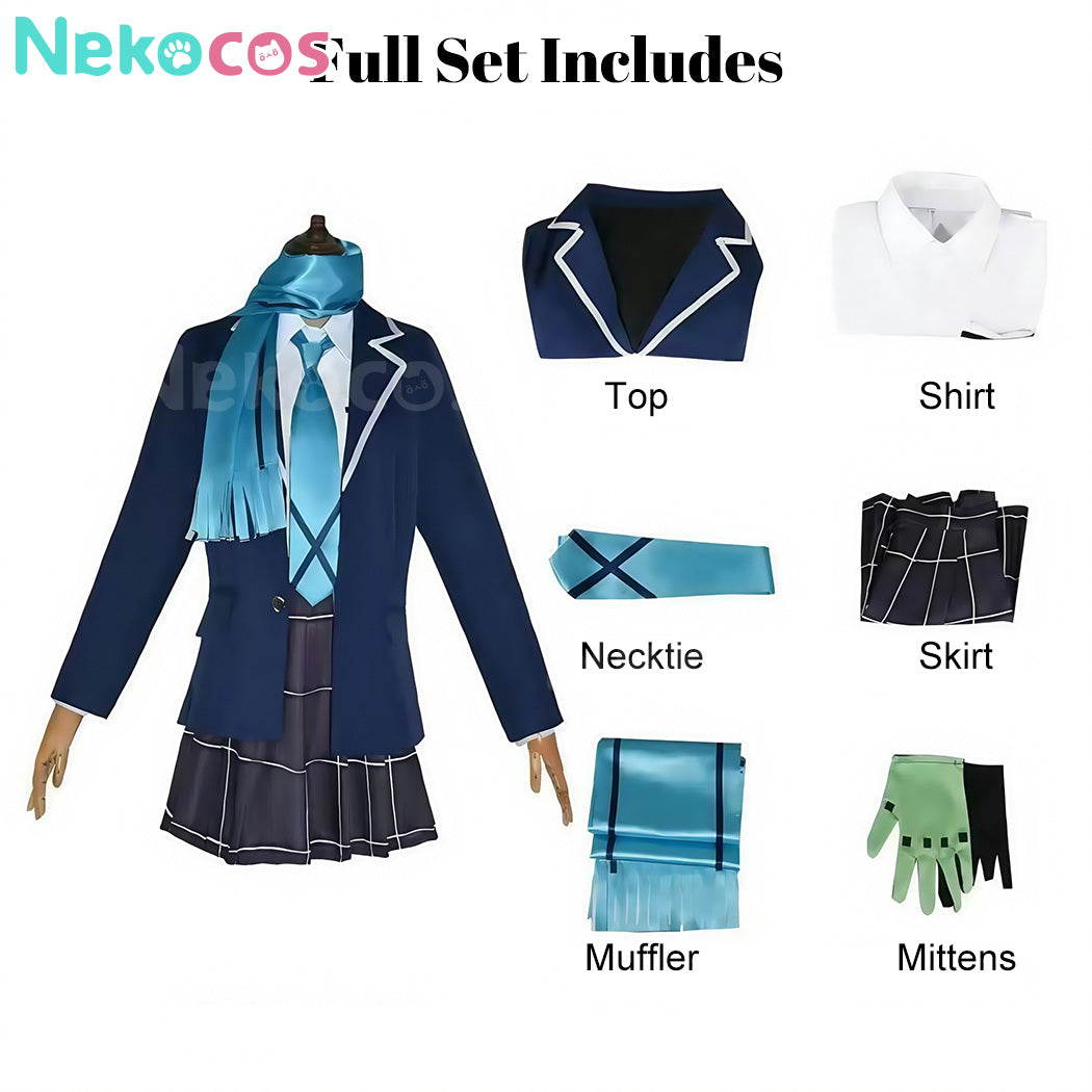 【Nekocos】Game Blue Archive Cosplay Shiroko Sunaookami Cosplay Costume | In Stock
