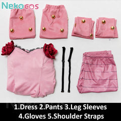 Custom Lucy Steel Anime Cosplay Costume | Tailored PerfectionAnime,Costume,JoJo's Bizarre Adventure