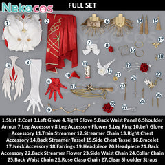 Honkai Star Rail Himeko Cosplay Costume - Premium EditionCostume,Game,Honkai: Star Rail