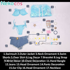 Wuthering Waves Cosplay Swimsuit Costume | Custom TailoredCostume,Game,Wuthering Waves