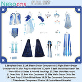 Tsaritsa Anastasya Cosplay Costume - Premium EditionCostume,Game,Genshin Impact