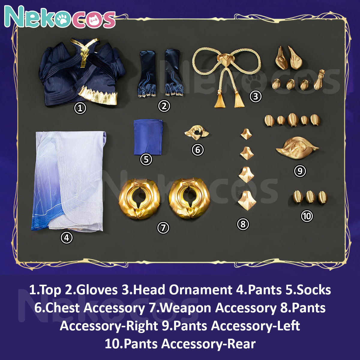 Yunara Cosplay Costume Premium Edition