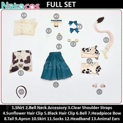 Azur Lane Cow Outfit Cosplay Costume - Custom Tailored FitAzur Lane,Costume,Game