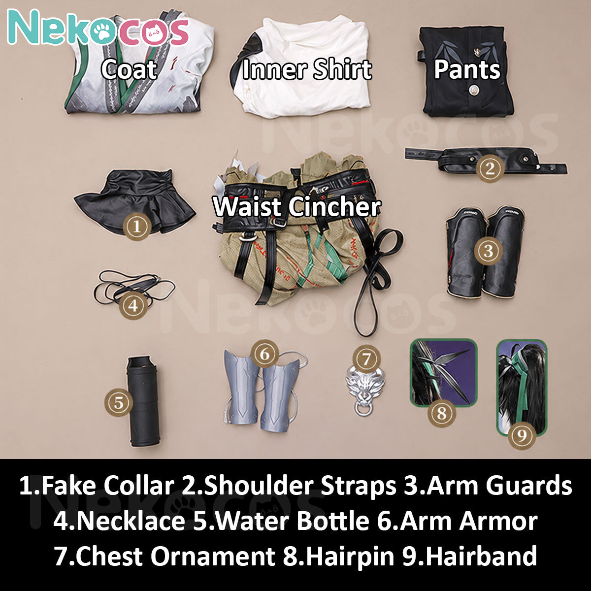 Wuthering Waves Cosplay Costume - Premium Custom EditionCostume,Game,Wuthering Waves