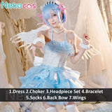 Custom Rem Angel Cosplay Costume - Tailored Just for YouAnime,Costume,Re Zero