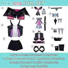 Genshin Impact Hu Tao Cosplay Costume - Available NowCostume,Game,Genshin Impact
