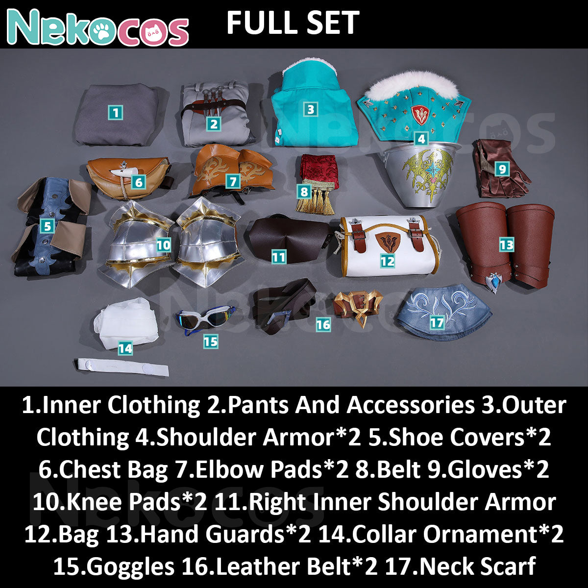 Male Cosplay Costume Premium Edition