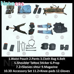 Delta Force Claire Ann Byers Cosplay Costume - Premium EditionCostume,Delta Force,Game