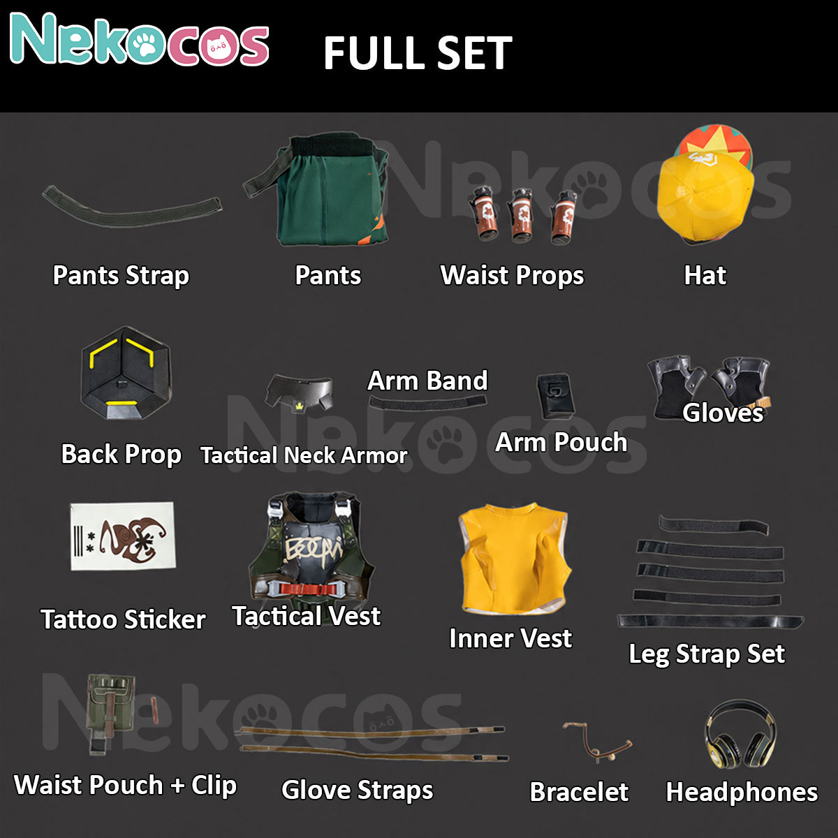 Raze Cosplay Costume