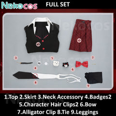 Junko Enoshima Cosplay Costume - Available NowCostume,Danganronpa,Game