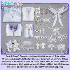 Columbina Moon Maiden Cosplay Costume | Custom-TailorCostume,Game,Genshin Impact