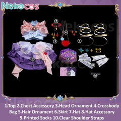 Gwen Cosplay Costume Premium Edition - Nekocos Custom TailorCostume,Game,League of Legends