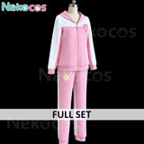 Nijino Yume Pink Tracksuit Cosplay Costume - Custom TailoredAikatsu!,Anime,Costume