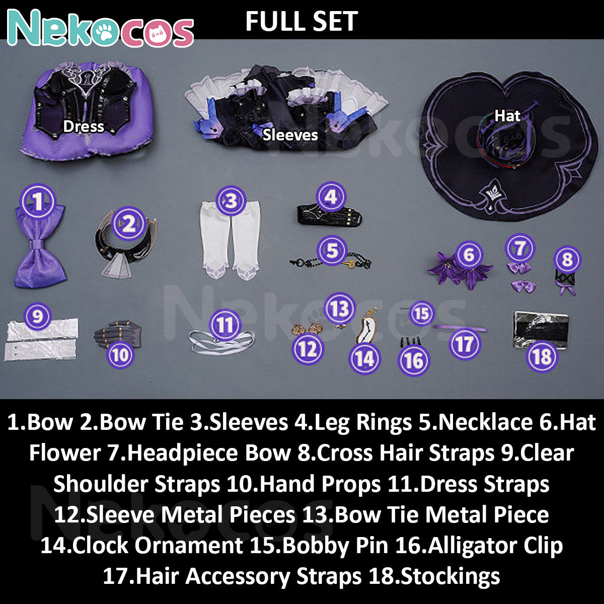 Honkai Star Rail Herta Cosplay Costume - Premium EditionCostume,Game,Honkai: Star Rail