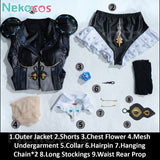 【Nekocos】Game Zenless Zone Zero Cosplay Yixuan Trails of Ink Cosplay Costume | Custom-Tailor