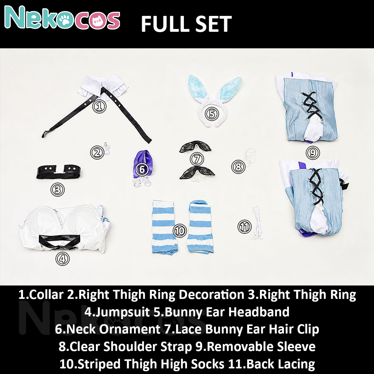 Azur Lane Bunny Girl Cosplay Costume