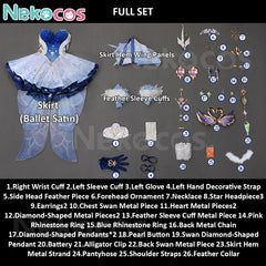 Genshin Impact Odette Cosplay Costume | Premium Custom-TailoredCostume,Game,Genshin Impact