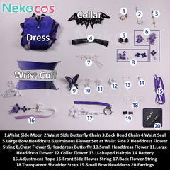 Honkai Star Rail Castorice Cosplay Costume - Premium EditionCostume,Game,Honkai: Star Rail