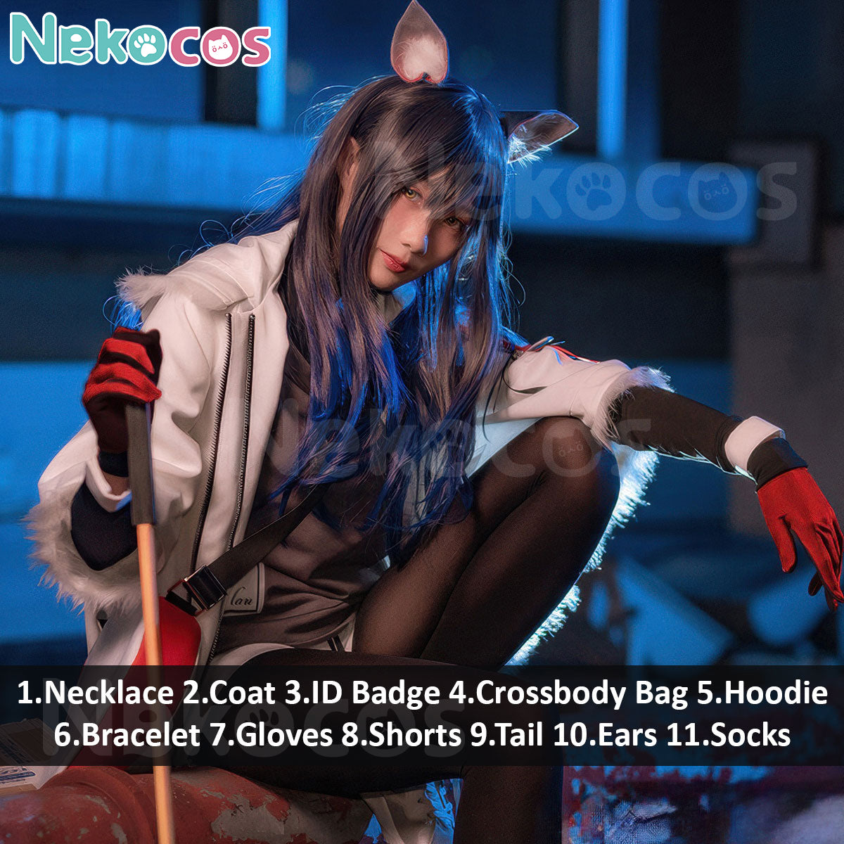 Arknights Texas Cosplay Costume