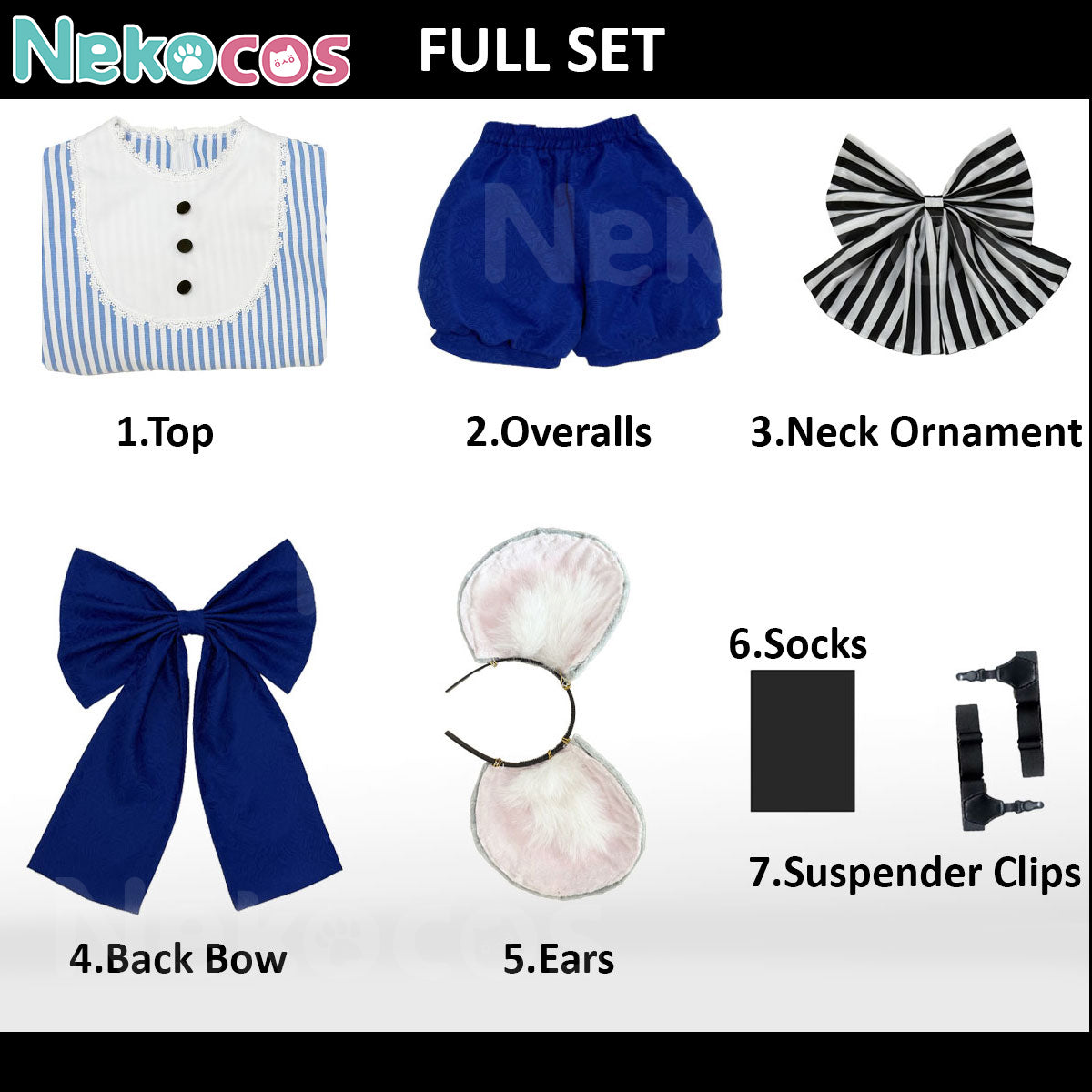 【Nekocos】Anime Cosplay Ciel Mouse Cosplay Costume