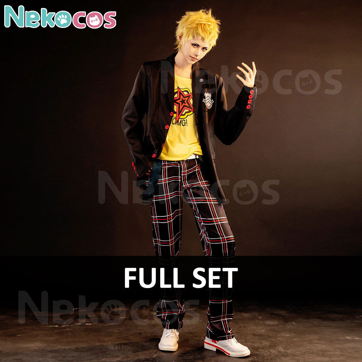 Ryuji Sakamoto Cosplay Costume - Premium Custom EditionCostume,Game,Persona