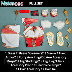Anran Fiery Moonburst Cosplay Costume - Premium EditionCostume,Game,Overwatch