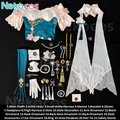 Honkai Star Rail Ruan Mei Cosplay Costume - Premium EditionCostume,Game,Honkai: Star Rail