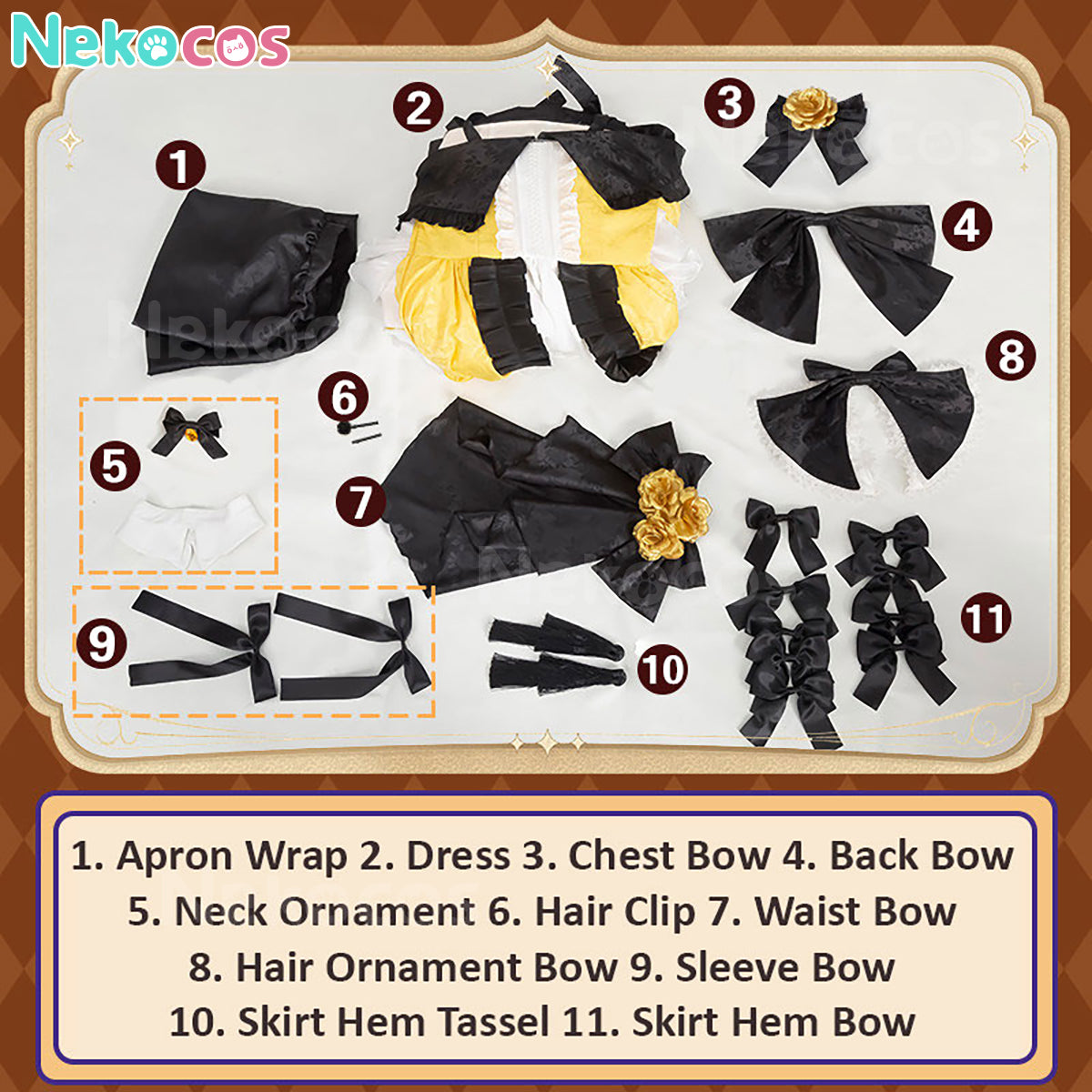Kagamine Rin Cosplay Costume - Princess Riliane DressCostume,The Evillious Chronicles,Vocaloid