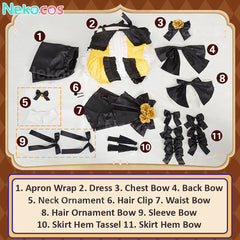 Kagamine Rin Cosplay Costume - Princess Riliane DressCostume,The Evillious Chronicles,Vocaloid