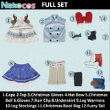 Anime Christmas Cosplay Costume | Nekocos Rem & RamAnime,Costume,Re Zero