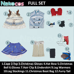 Anime Christmas Cosplay Costume | Nekocos Rem & RamAnime,Costume,Re Zero