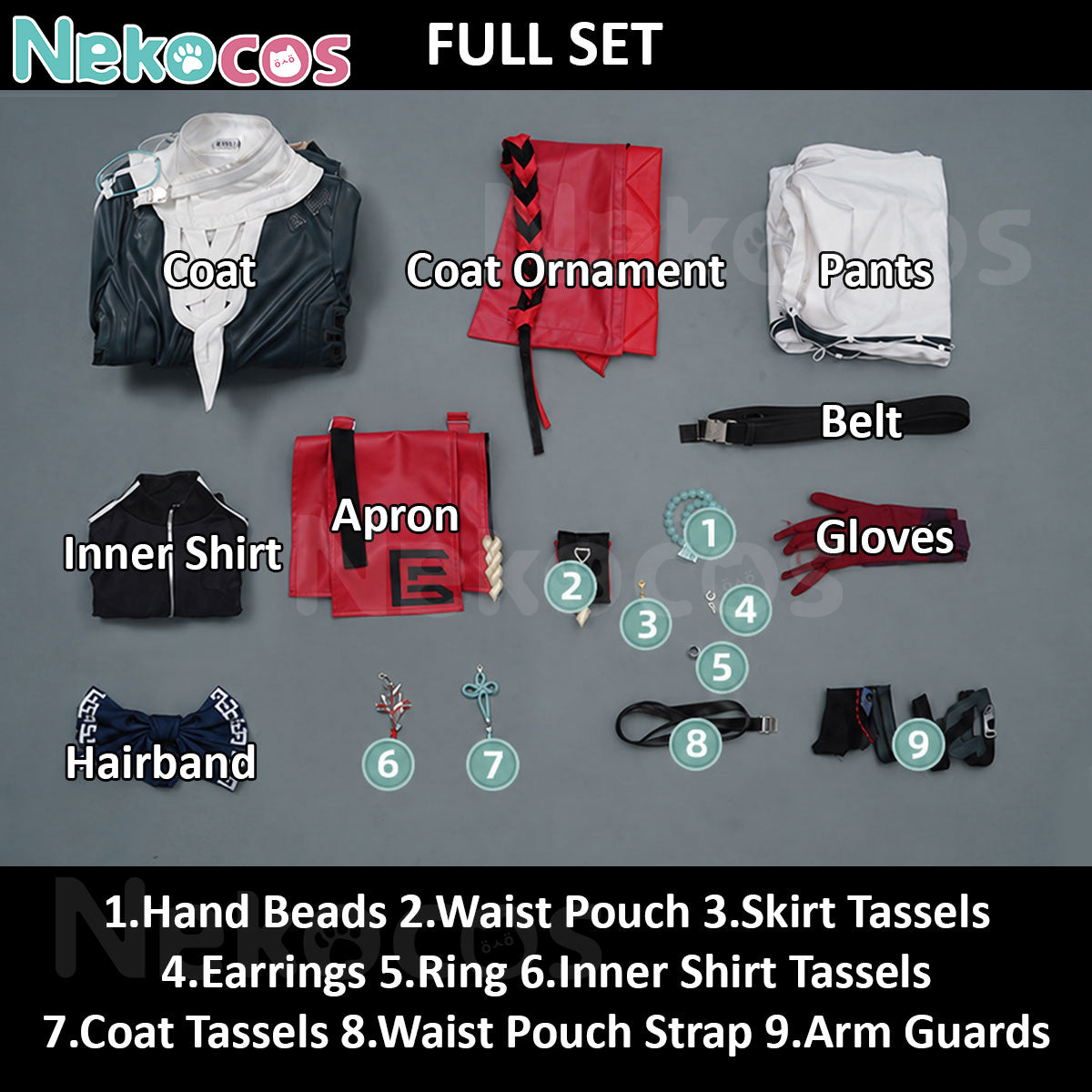 Arknights Yu Cosplay Costume - Premium Edition AvailableArknights,Costume,Game
