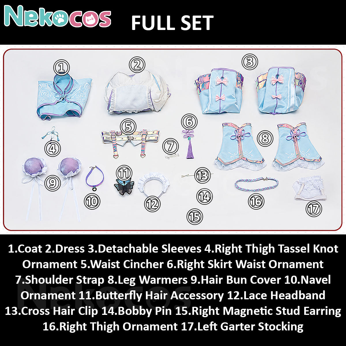Ryuuge Kisaki Cosplay Costume - Custom Tailored Just for YouBlue Archive,Costume,Game