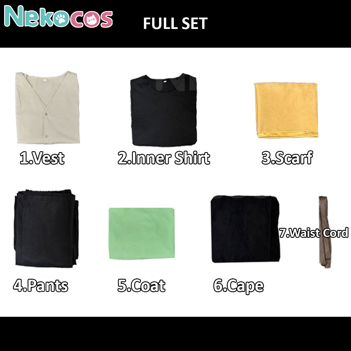 Subaru Natsuki Cosplay Costume